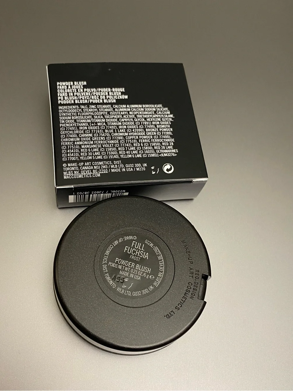 MAC “Full Fuchsia” Powder Blush